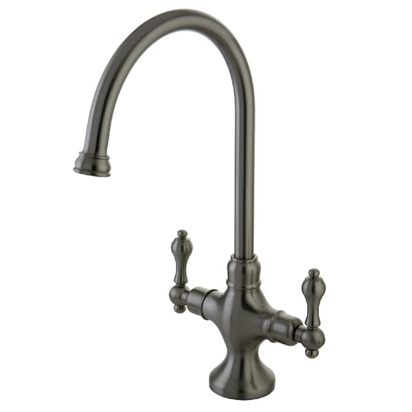 Kingston Brass KS1768ALLS Kitchen Faucet, Brushed Nickel KS1768ALLS - main